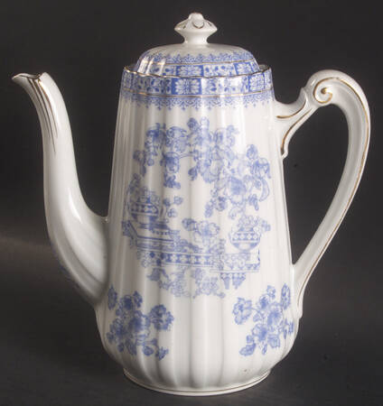 China Blau Coffee Pot & Lid