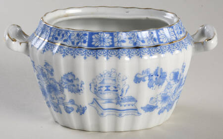 China Blau Sugar Bowl No Lid