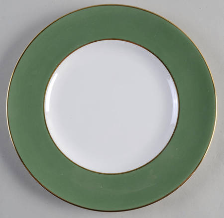 Asprey Sage Green Salad Plate