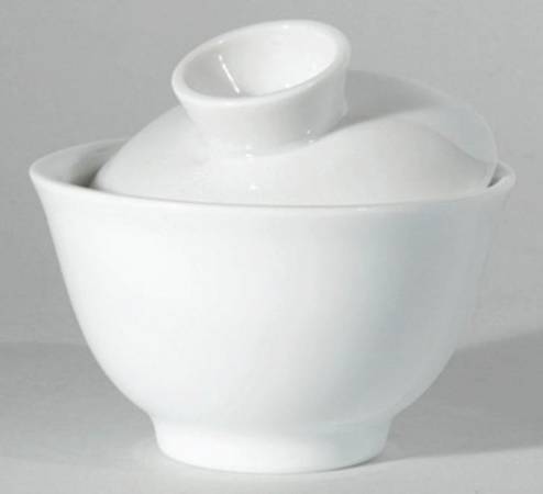 Shangai Asian Flat Cup with Lid