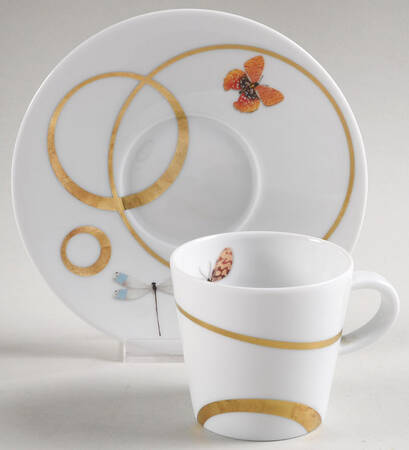 Metamorphoses Flat Cup & Saucer Set