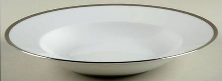 Fontainebleau Platinum (No Verge) Rim Soup Bowl