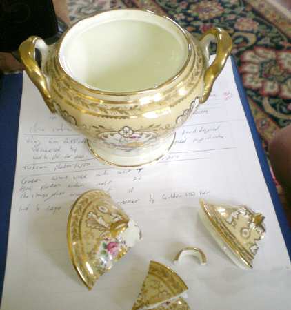 T1622-W Sugar Bowl & Lid