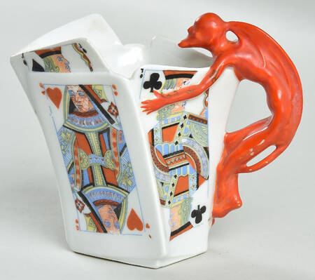 Devil and Cards Creamer