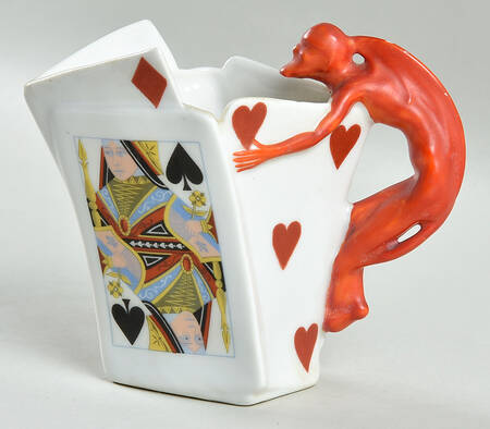 Devil and Cards Creamer