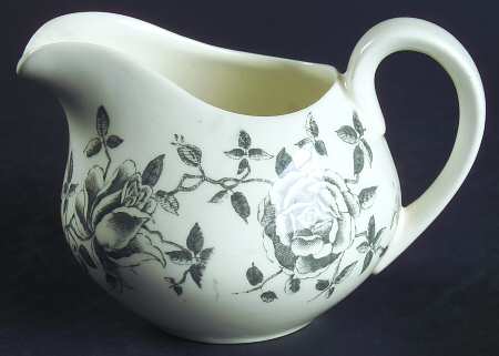 Shadow Rose (Gray) Mini Creamer
