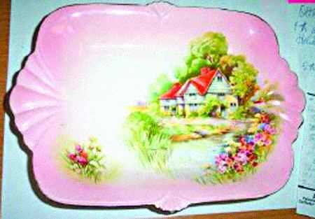 Red Roof Cottage Red by Royal Winton