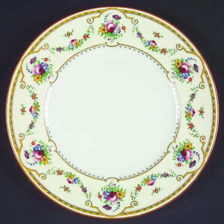 Sledmere (Cream Rim) Dinner Plate