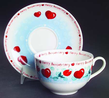 Vip Cup & Saucers Jumbo Cup & Saucer Set