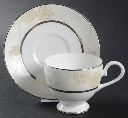 Enchantment Footed Cup & Saucer Set