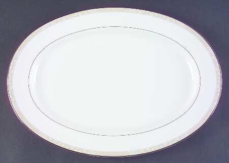 Cashmere 14" Oval Serving Platter