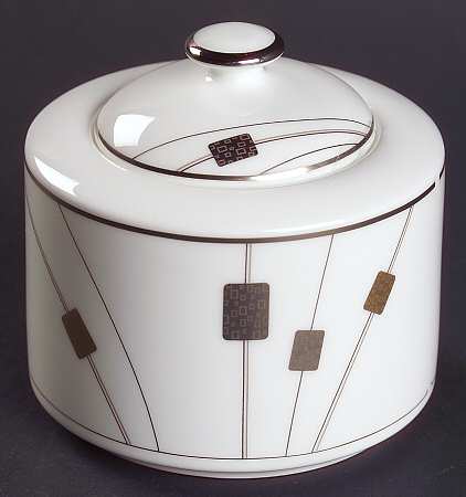 Abacus Sugar Bowl & Lid