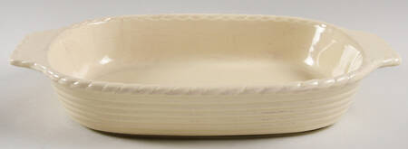 Bellini Cream 11" Rectangular Baker