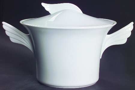 Ikarus White Tureen &  Lid