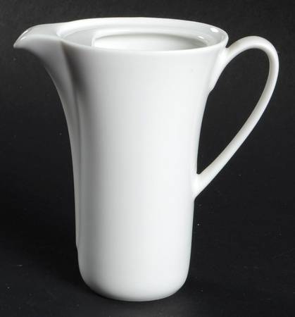 Ikarus White Toy Coffee Pot No Lid