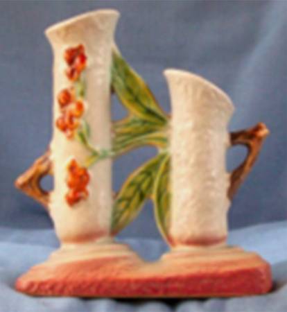 Bittersweet Terra Cotta 6" Gate Vase (Double Bud)