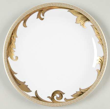 Arabesque Gold Salad Plate