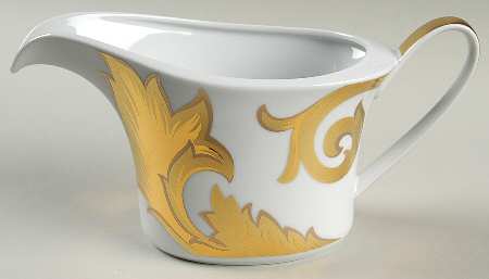 Arabesque Gold Gravy Boat