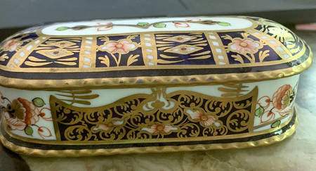 6299 Oval Box & Lid 4"