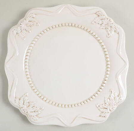 Poinsettia Collection Square Dinner Plate