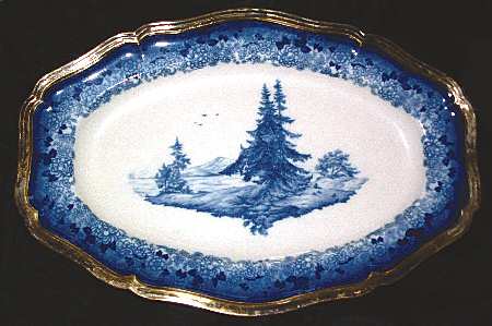 R1691 12" Oval Serving Platter