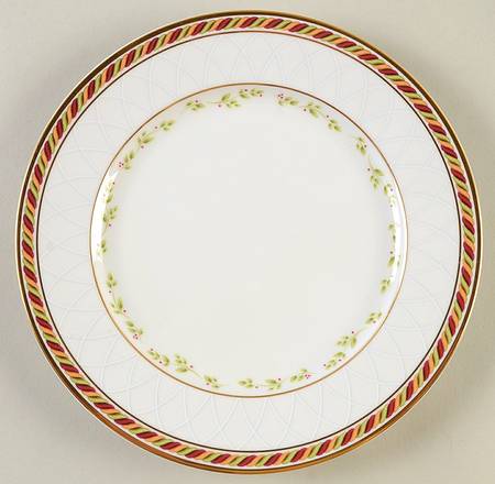 Seasons of Colour White Salad Plate
