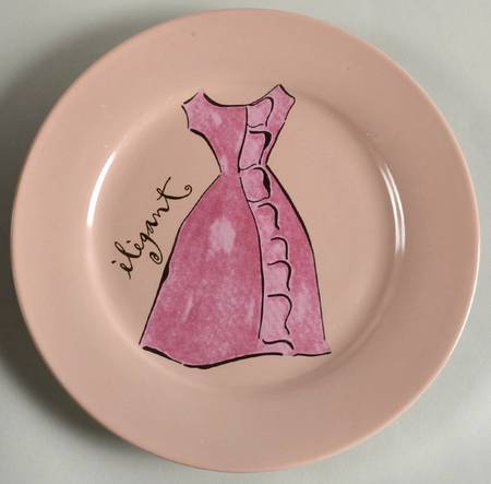 Stylish Women Salad Plate