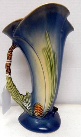 Pinecone Modern Blue (400 Series) 10" Vase