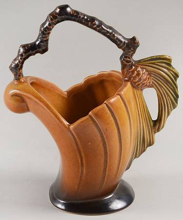 Pinecone Modern Brown (400 Series) 6" Handled Basket