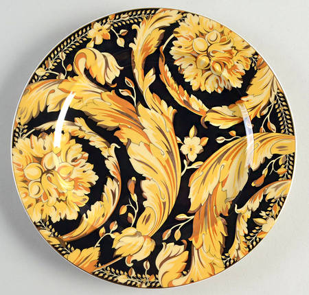 Vanity Salad Plate with 25th Anniversary Backstamp