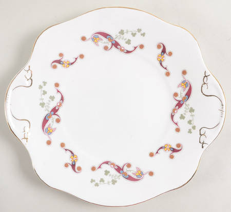 Clonmacnoise Square Handled Cake Plate