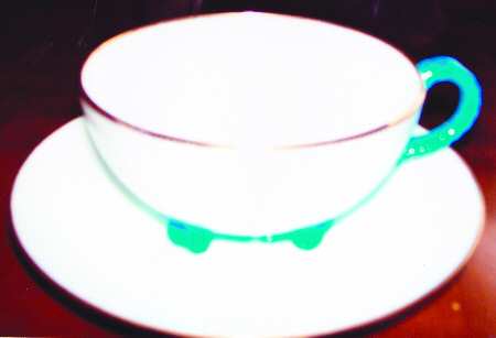 5931 Footed Cup & Saucer Set
