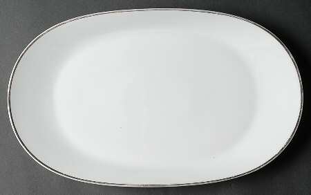 3455 (Bettina Shape) 15" Oval Serving Platter