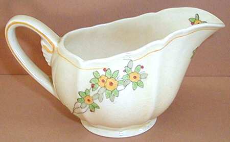 Binyon (Yellow Flower) Gravy Boat