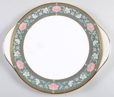 Tudor Court Handled Cake Plate