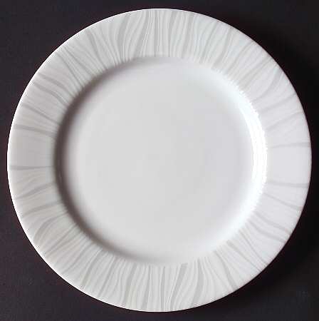Mirage (White on White) Salad Plate