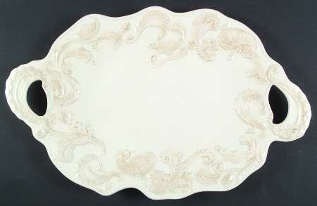 Paisley 22" Oval Serving Platter