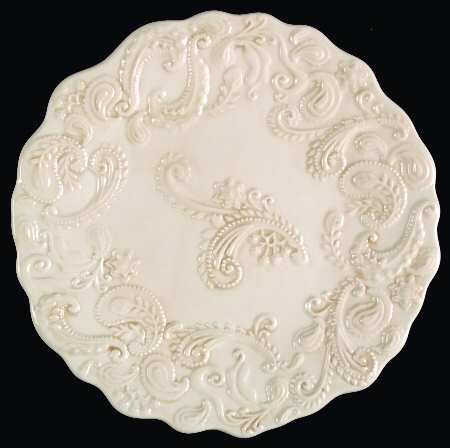 Paisley Salad Plate