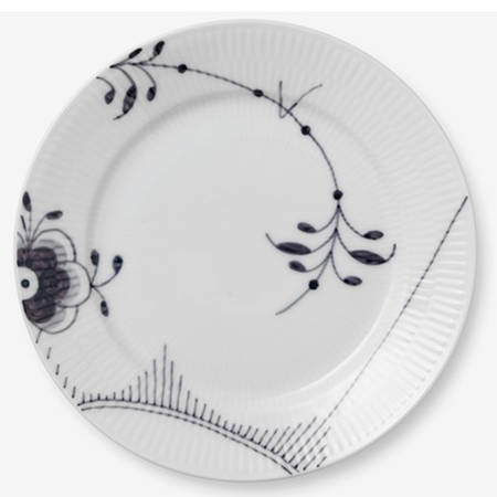Mega Black Dessert/Pie Plate by Royal Copenhagen
