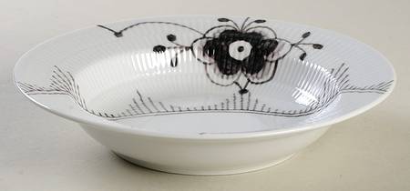 Mega Black Rim Soup Bowl