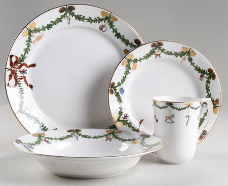Star Fluted 4 Piece Place Setting