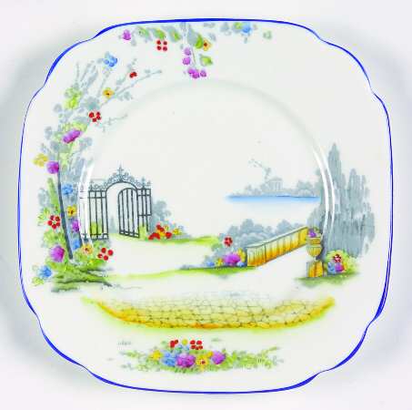 Rosedale (Blue Trim) by Royal Albert