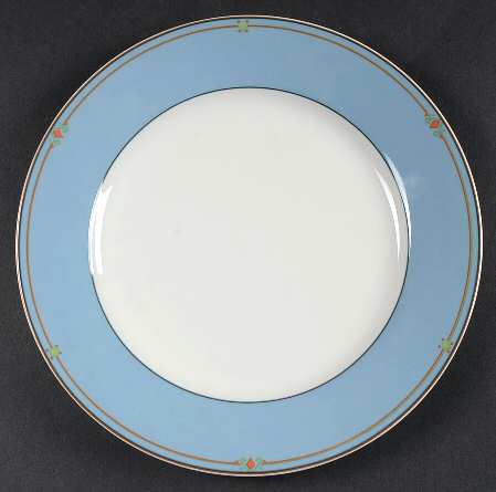 Blue Trend Salad Plate