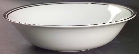 Pure Platinum 10" Round Vegetable Bowl