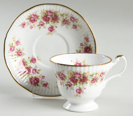 RMN2 Footed Cup & Saucer Set by Royal Minster