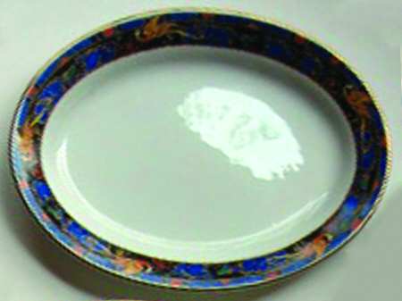 E3023 11" Oval Serving Platter