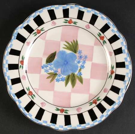 Fleurettes Collection Salad Plate