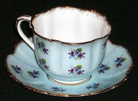 8350 Footed Cup & Saucer Set