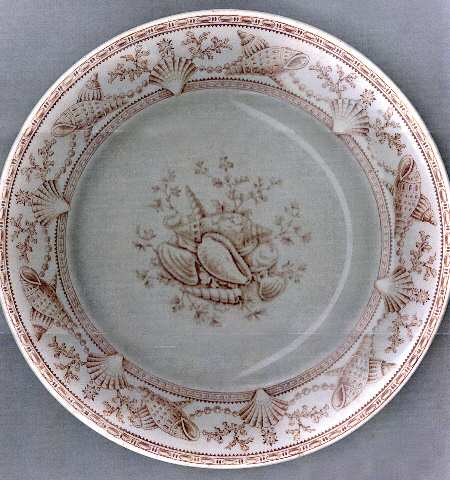 Clovelly Brown Salad Plate