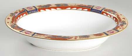 Lord Nelson Anniversary Collection 10" Oval Vegetable Bowl